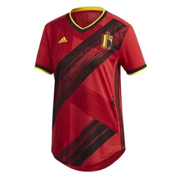 Camiseta Bélgica Primera equipo Mujer 2020 Rojo